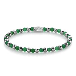 Rebel & Rose armband dames, RR-40053-S-S Mix Green Harmony, Maat S, 4mm - 4002606